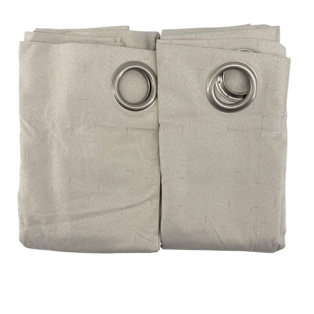 Ellery Homestyles LLC Total Blackout Grommet Curtain Panels Gray 42x63 2pk